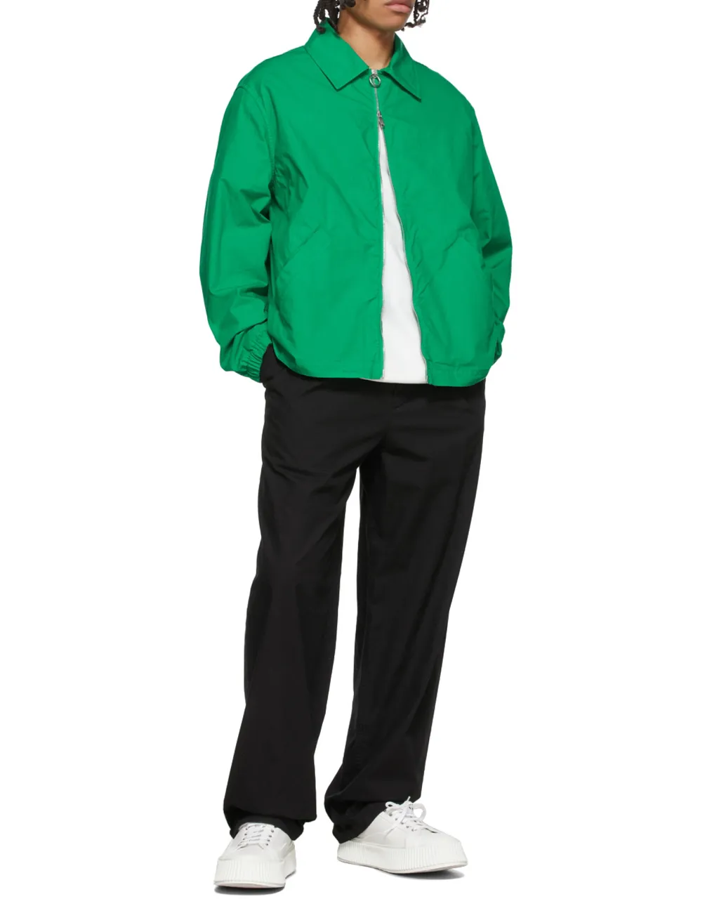 Zip-Up Cotton Jacket