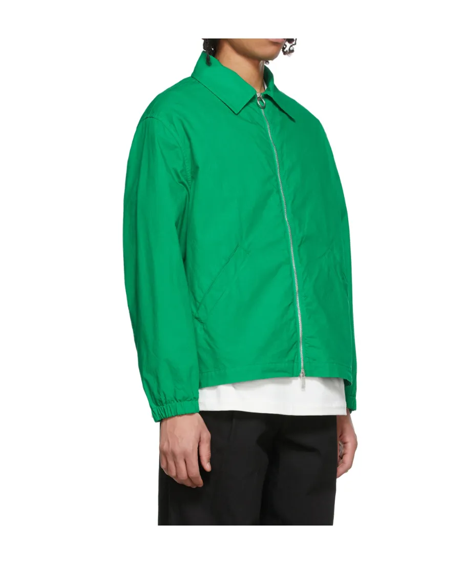 Zip-Up Cotton Jacket