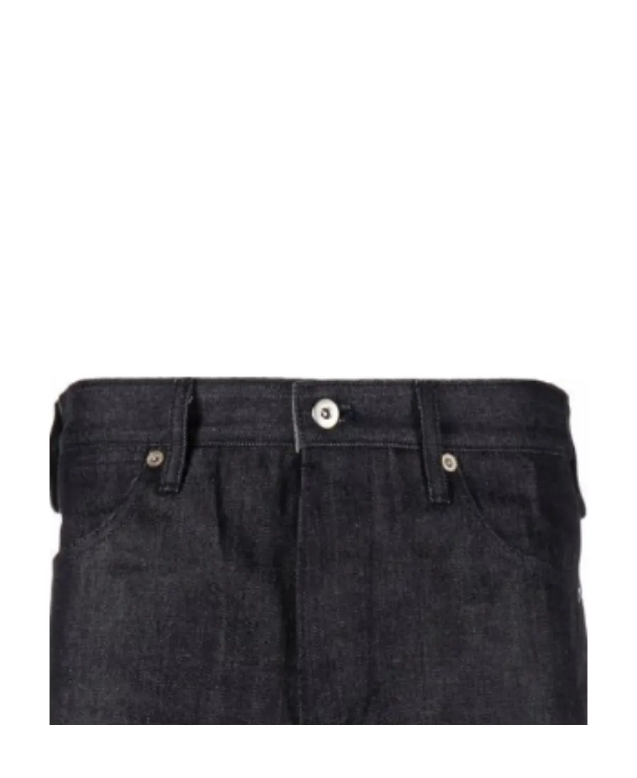 Panelled Straight-Leg Jeans