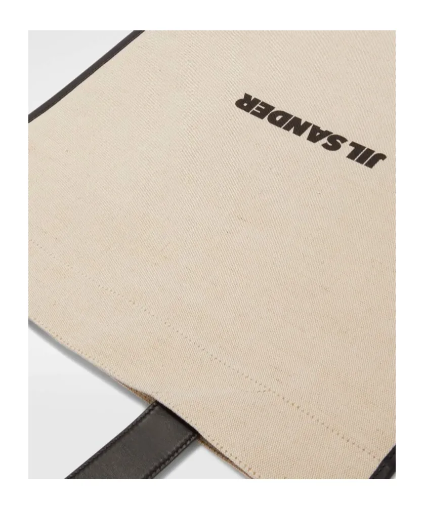 Logo Printed Medium Tote Bag