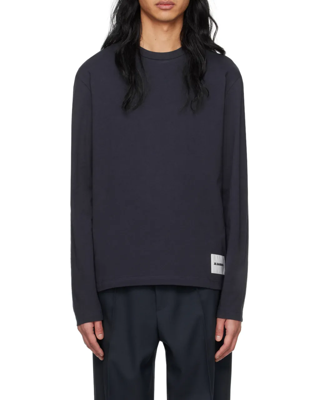 Pack-Of-Three Long-Sleeved T-Shirt
