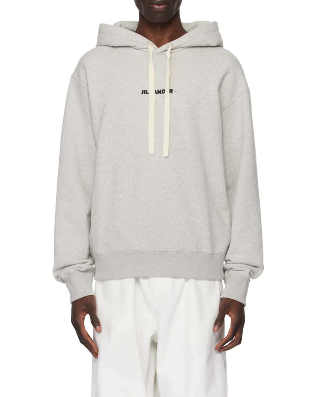 Logo Printed Drawstring Hoodie