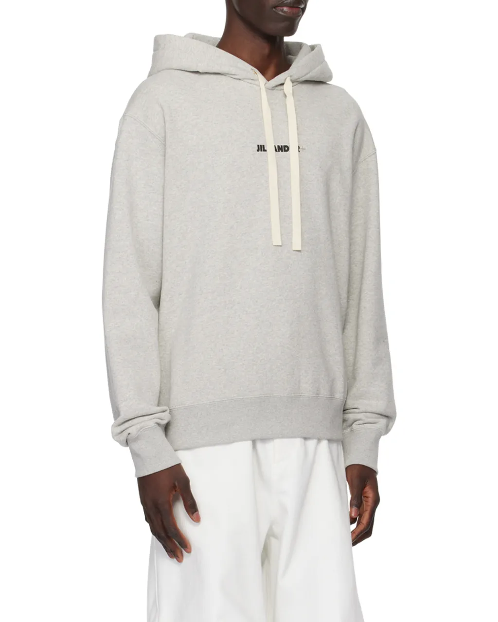 Logo Printed Drawstring Hoodie