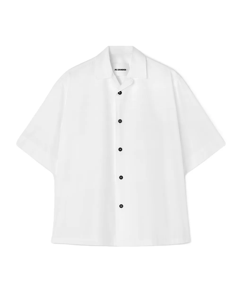 Short-Sleeved Buttoned Shirt