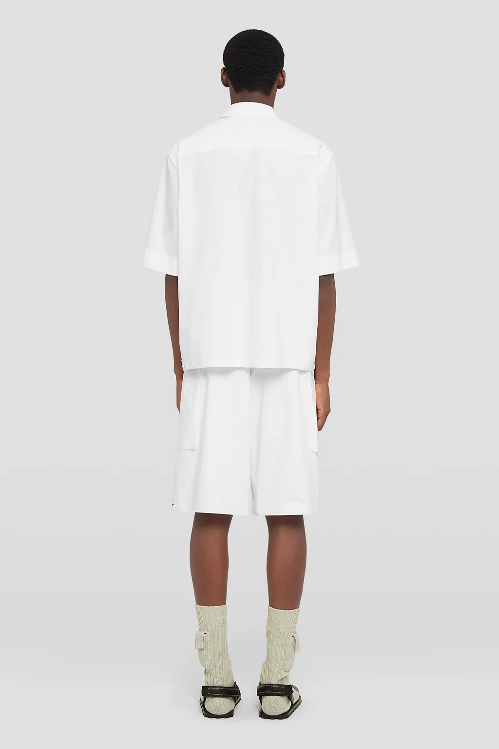 Short-Sleeved Buttoned Shirt