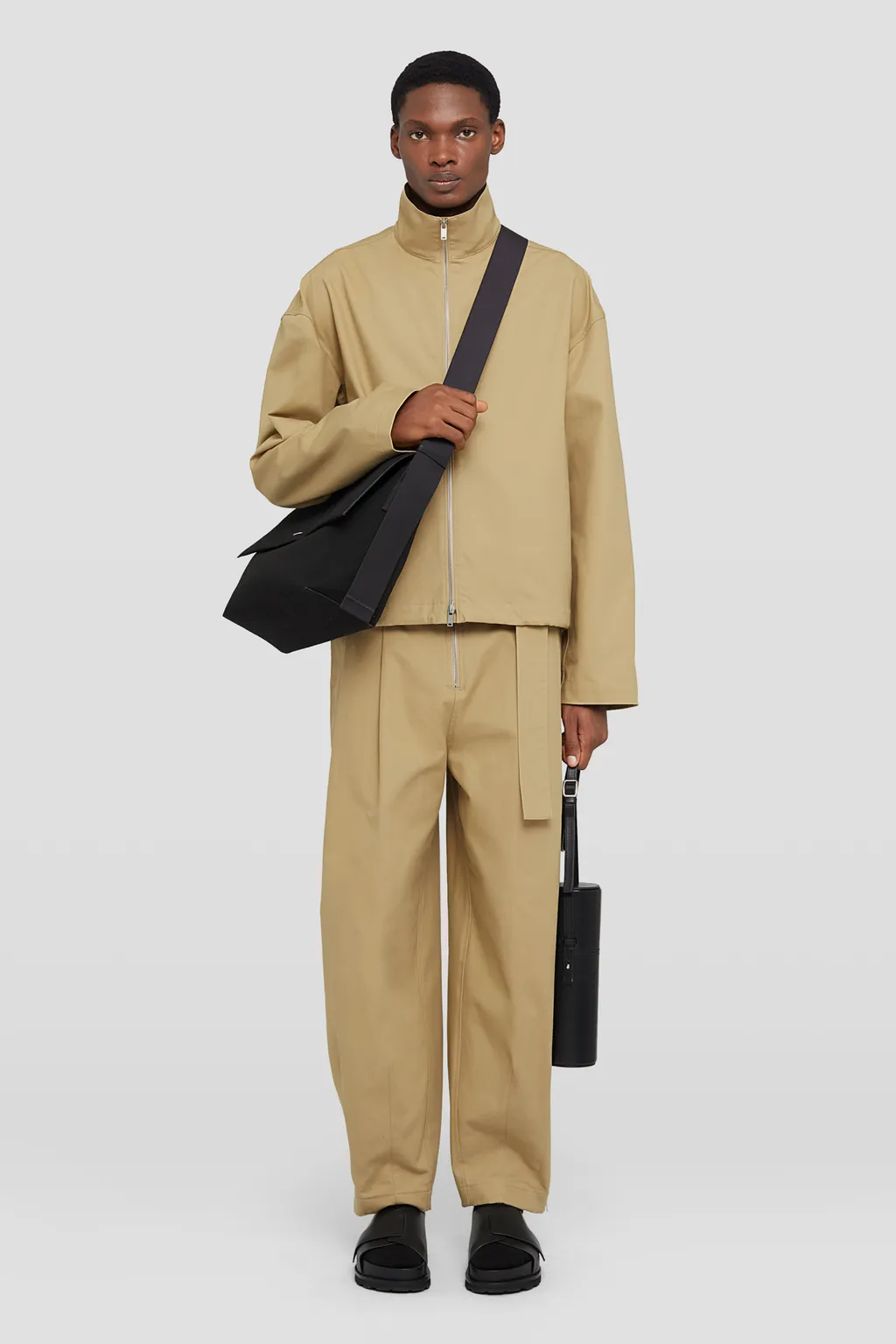 Drop Shoulder Oversized Fit Jacket