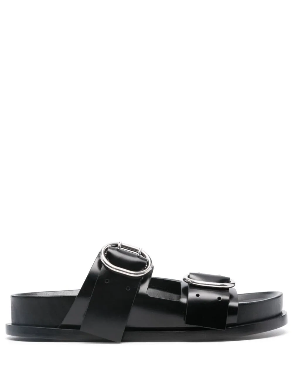 Buckled Leather Sandals