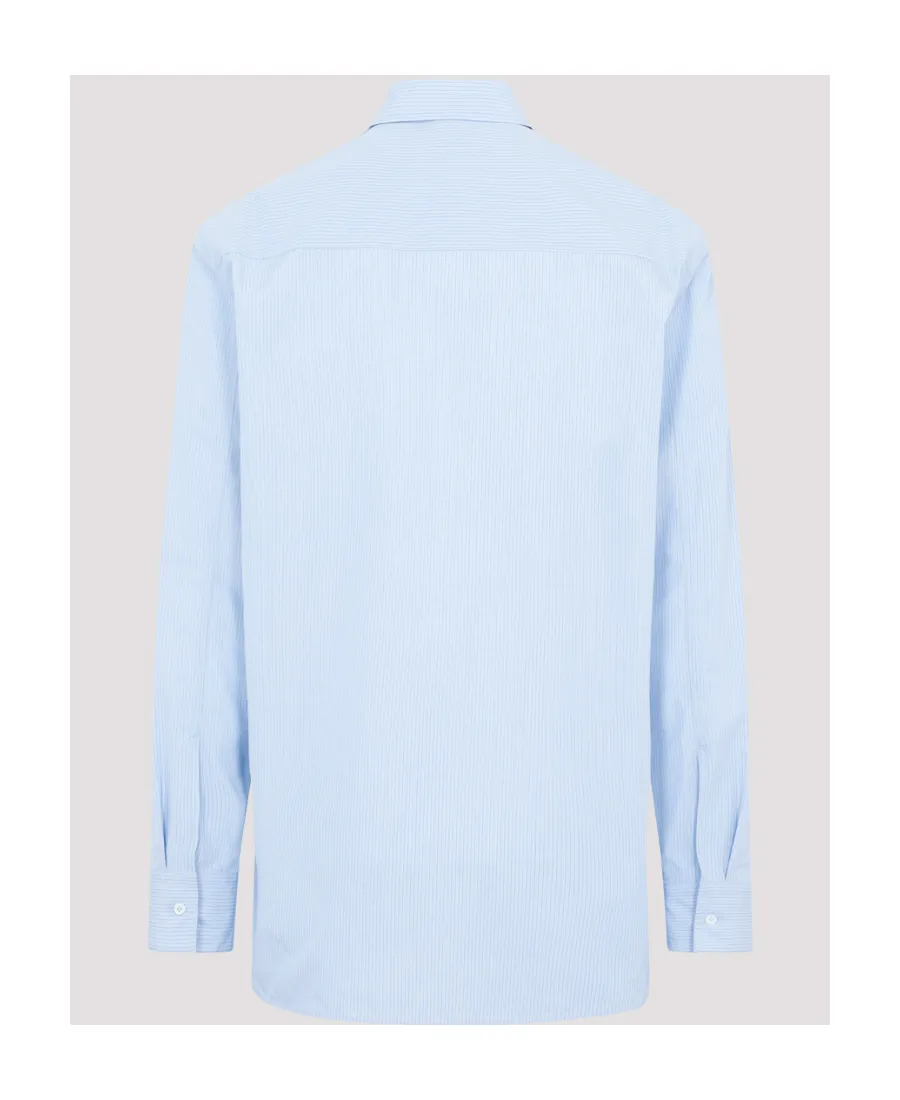 Pinstriped Long-Sleeved Shirt