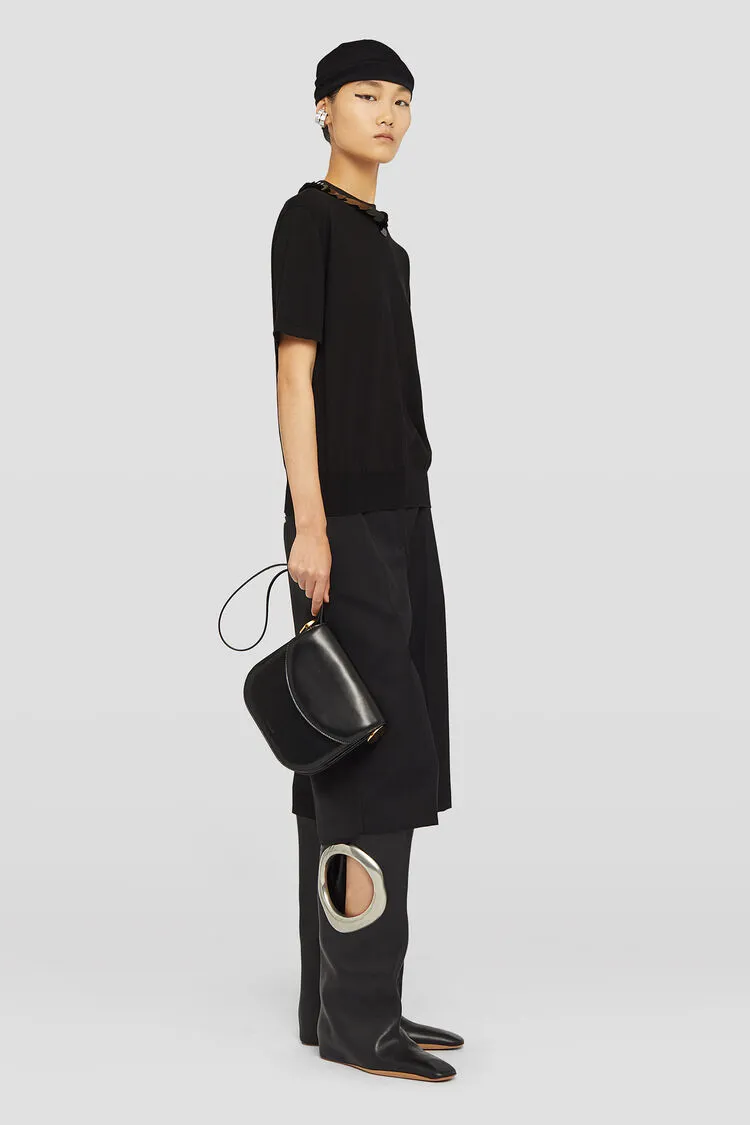 Medium Coin Foldover Crossbody Bag