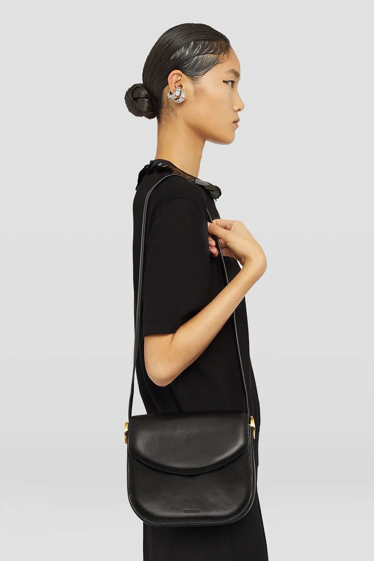 Medium Coin Foldover Crossbody Bag