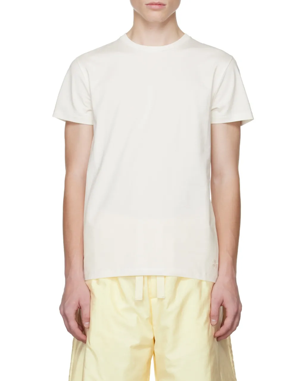 Logo Embroidered Crewneck T-Shirt