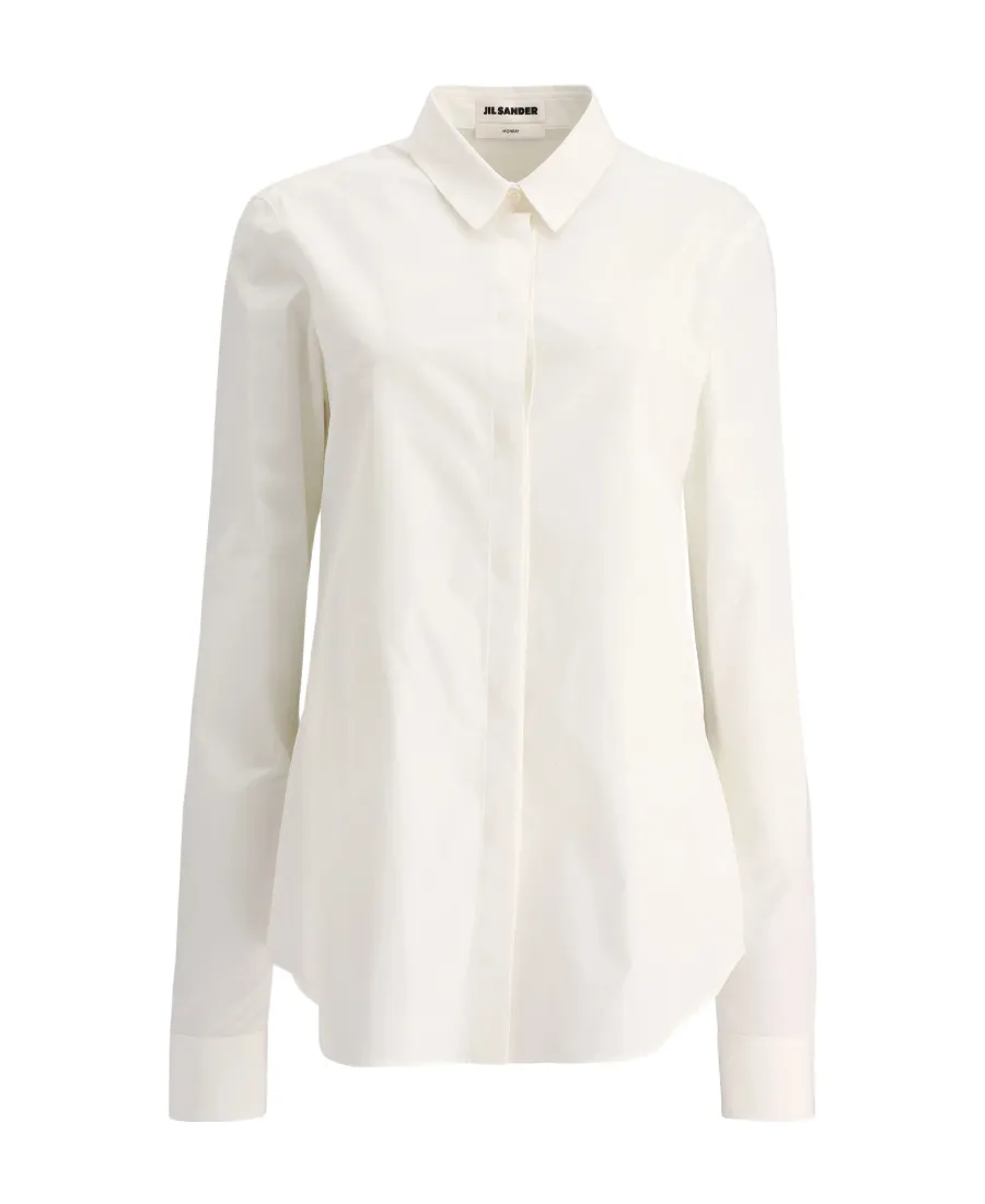 Buttoned Long-Sleeved Shirt