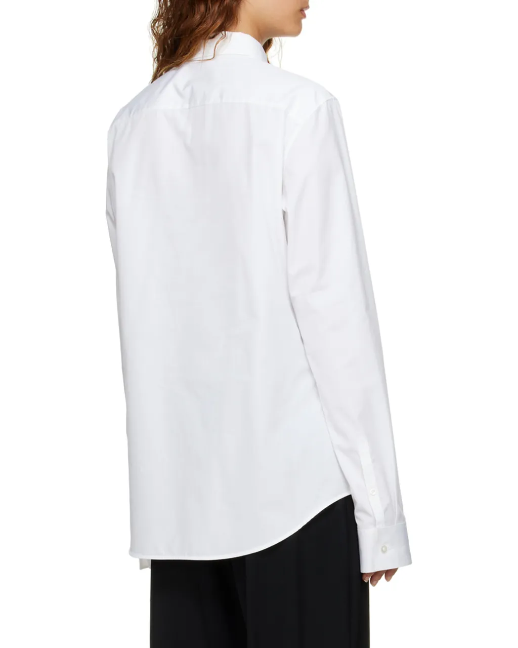 Buttoned Long-Sleeved Shirt