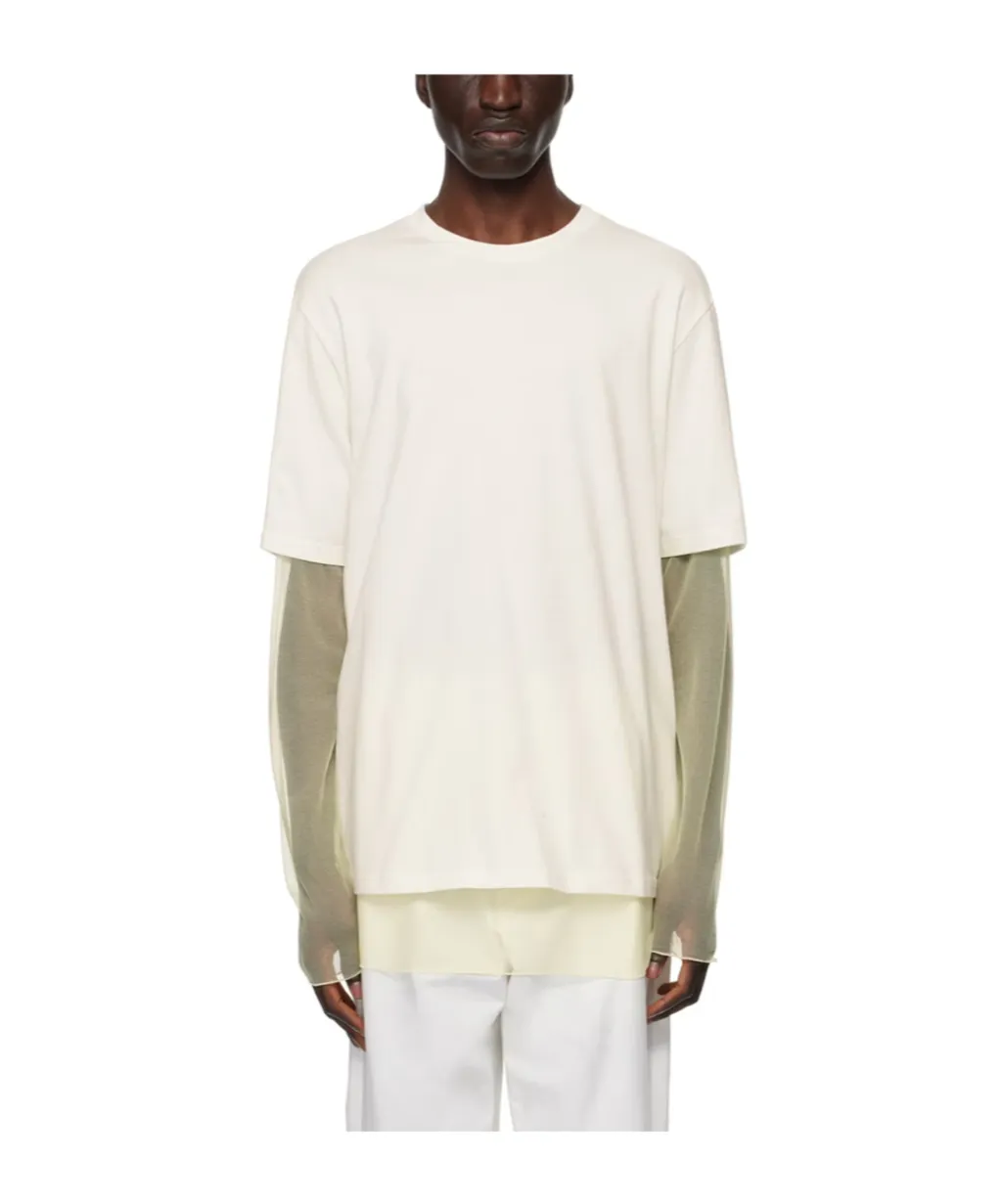 Logo Printed Layered T-Shirt