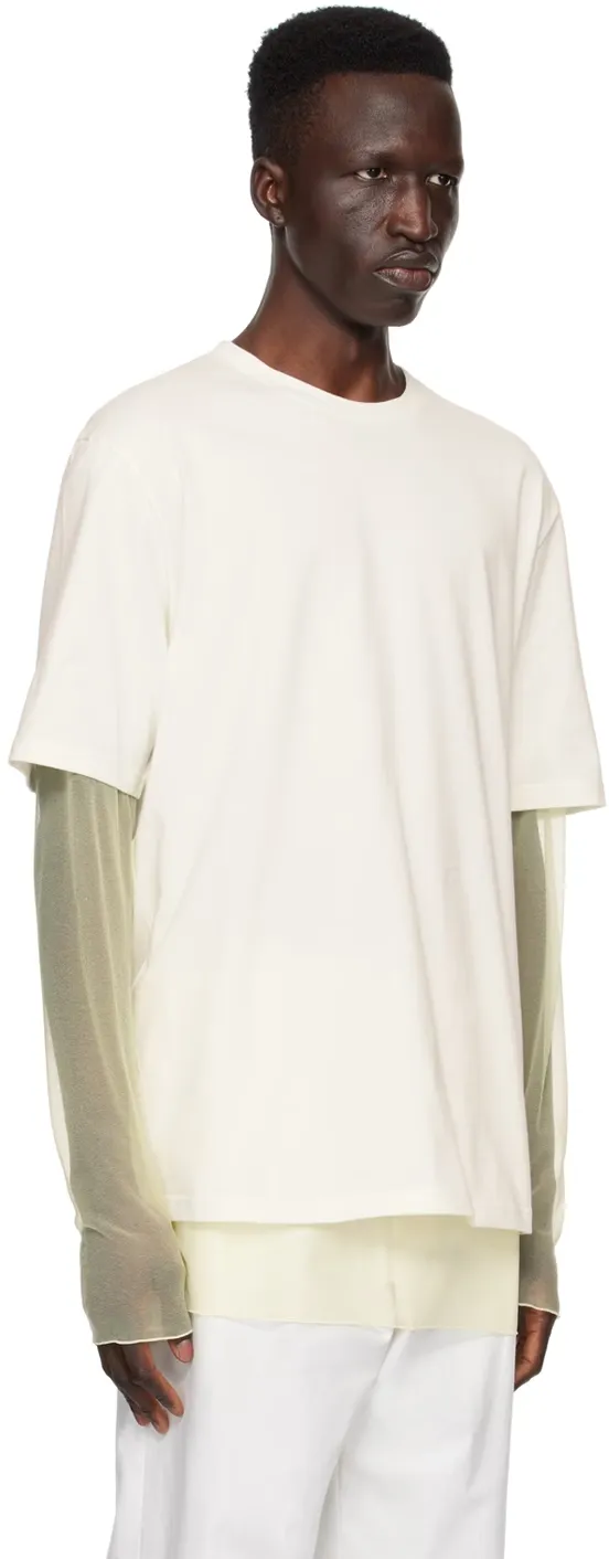 Logo Printed Layered T-Shirt
