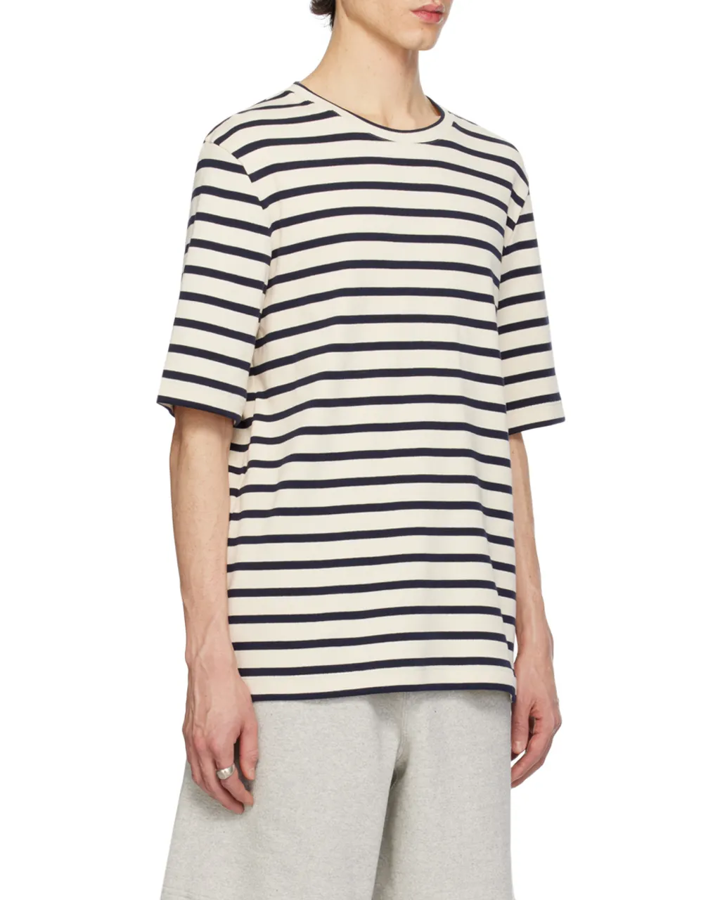 Striped Crewneck T-Shirt