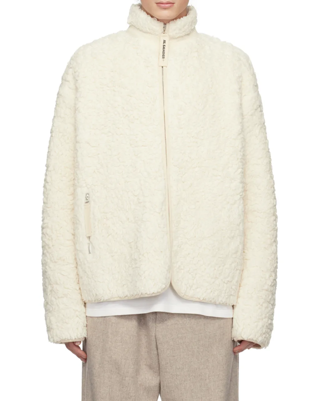 Long-Sleeved Zipped Jacket