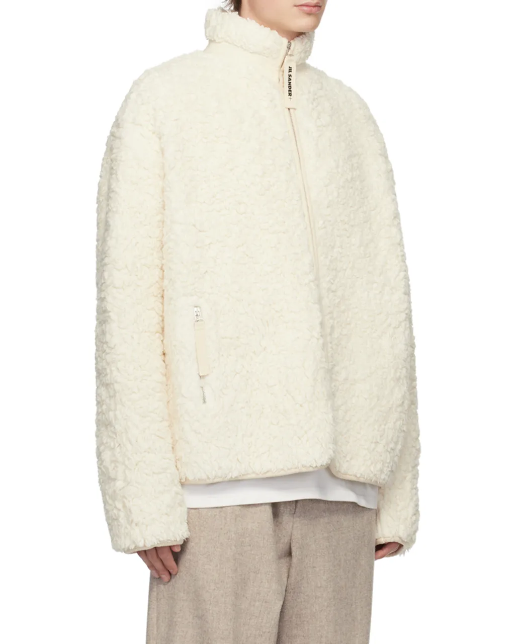 Long-Sleeved Zipped Jacket
