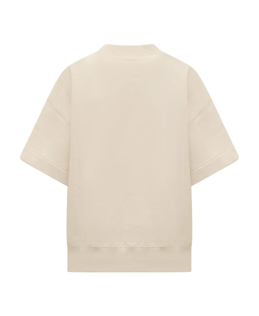 Logo Patch Crewneck T-Shirt