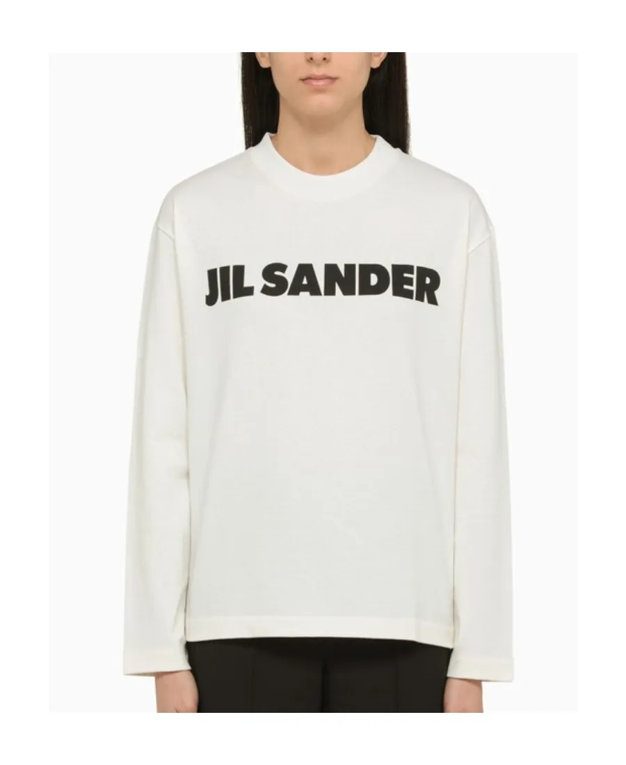 Logo Printed Crewneck Sweatshirt