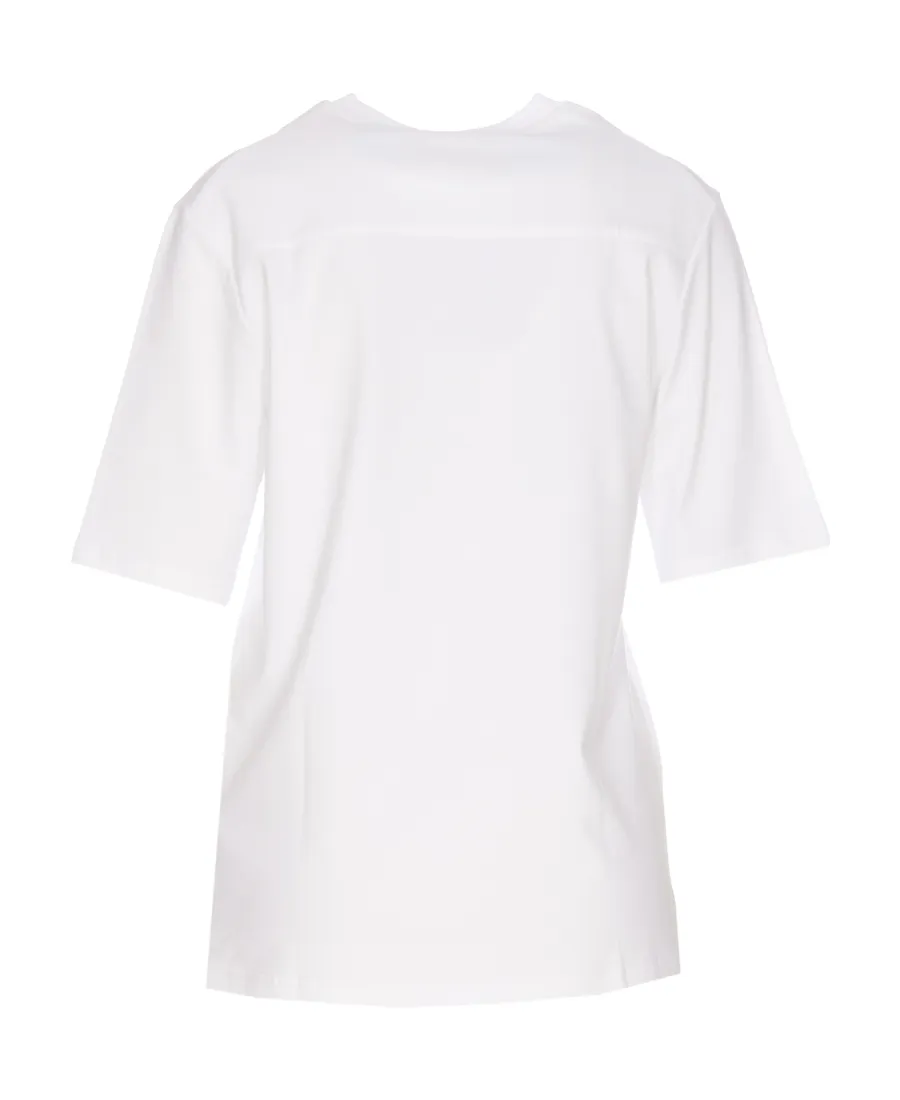 Logo Embellished Crewneck T-Shirt