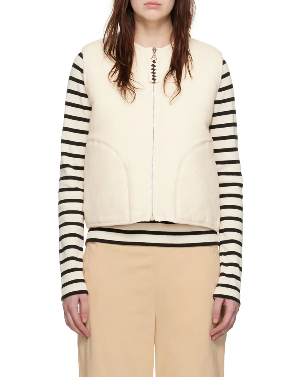 Zipped Vest