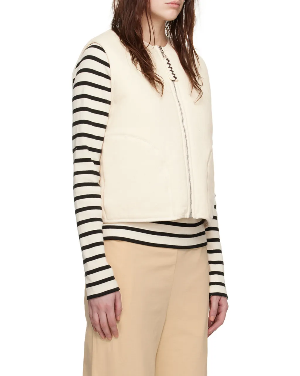 Zipped Vest