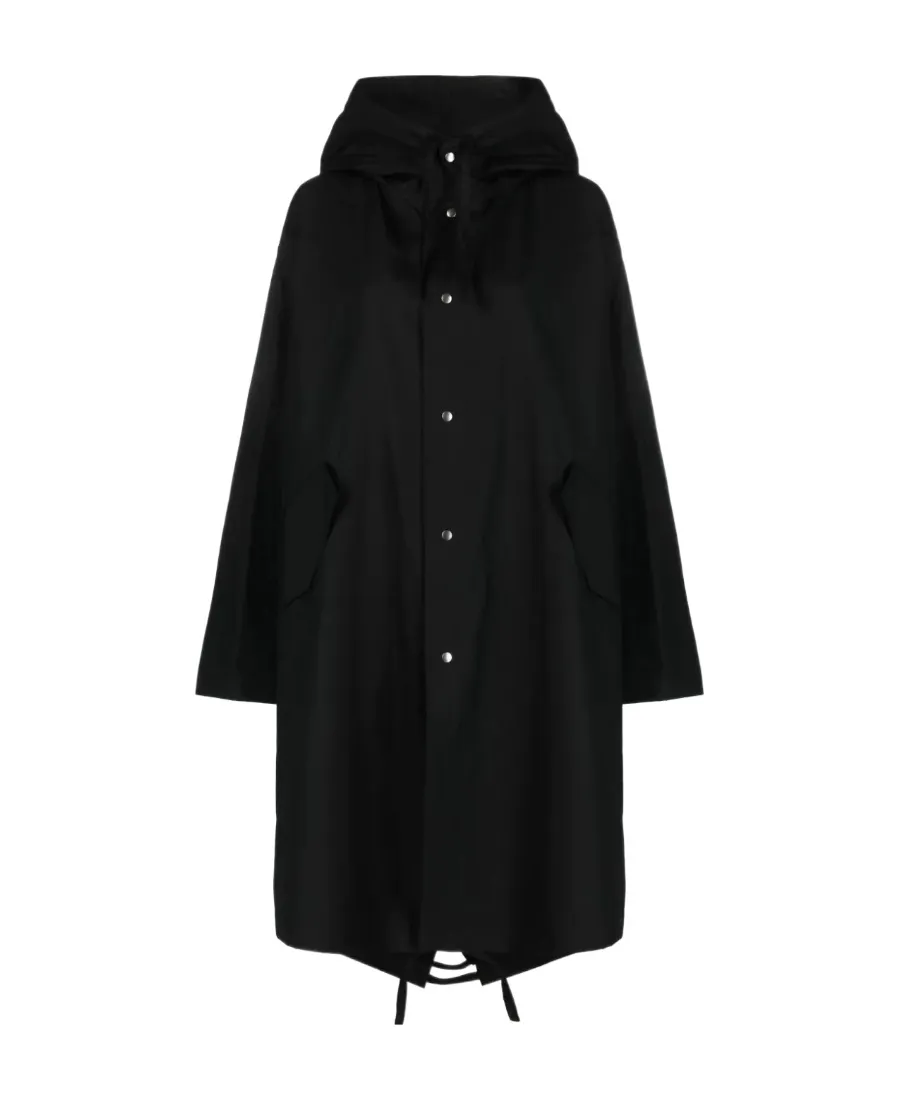 Logo Parka Coat