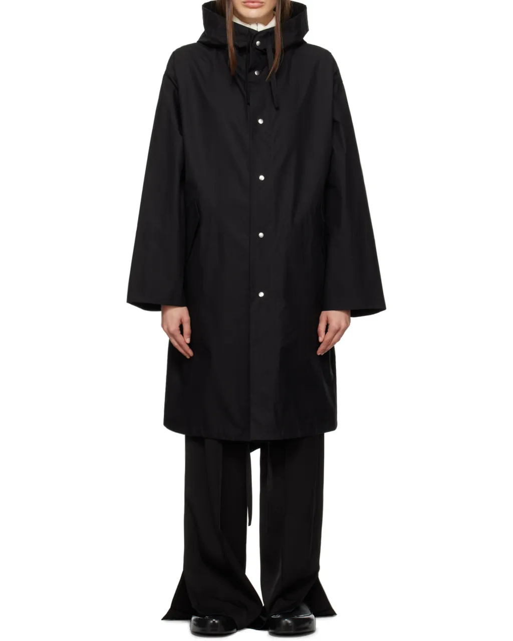 Logo Parka Coat