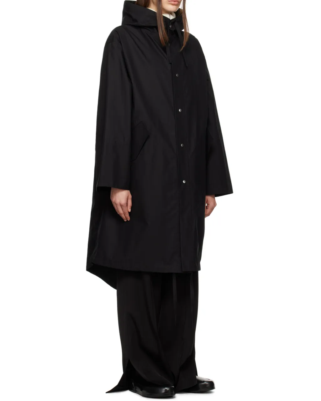 Logo Parka Coat