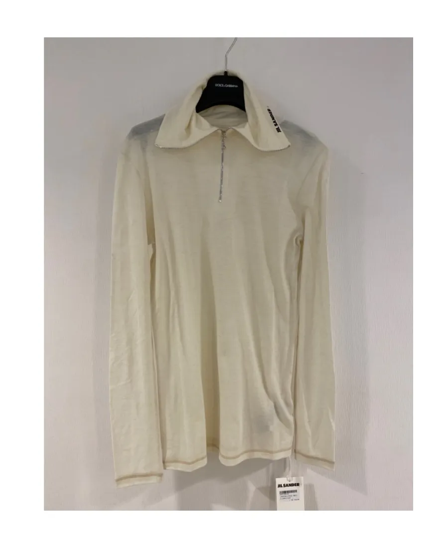 Roll-Neck Knitted Top
