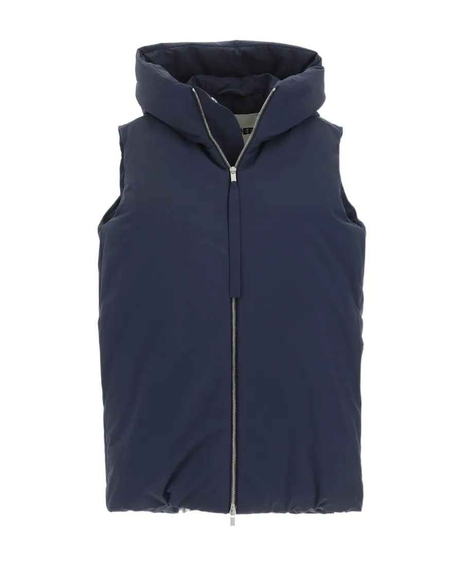 Zip-Up Hooded Gilet