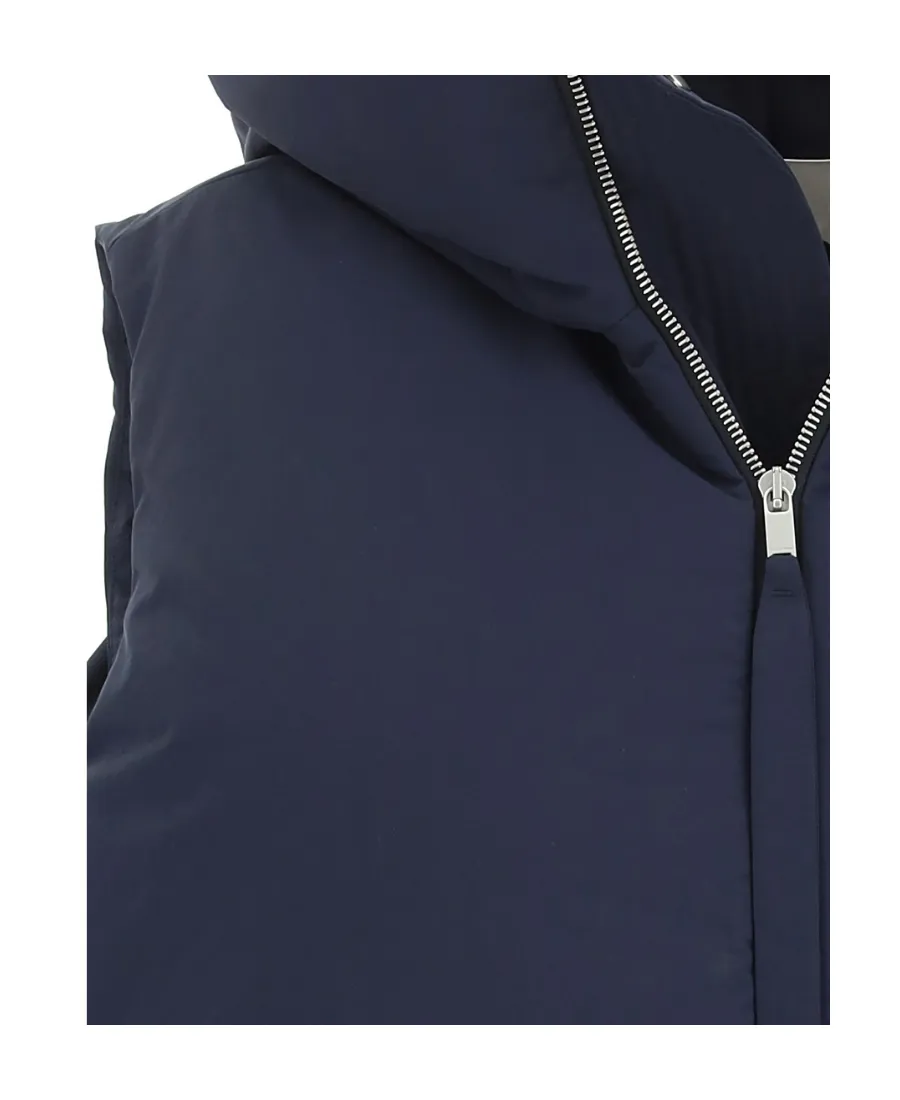 Zip-Up Hooded Gilet