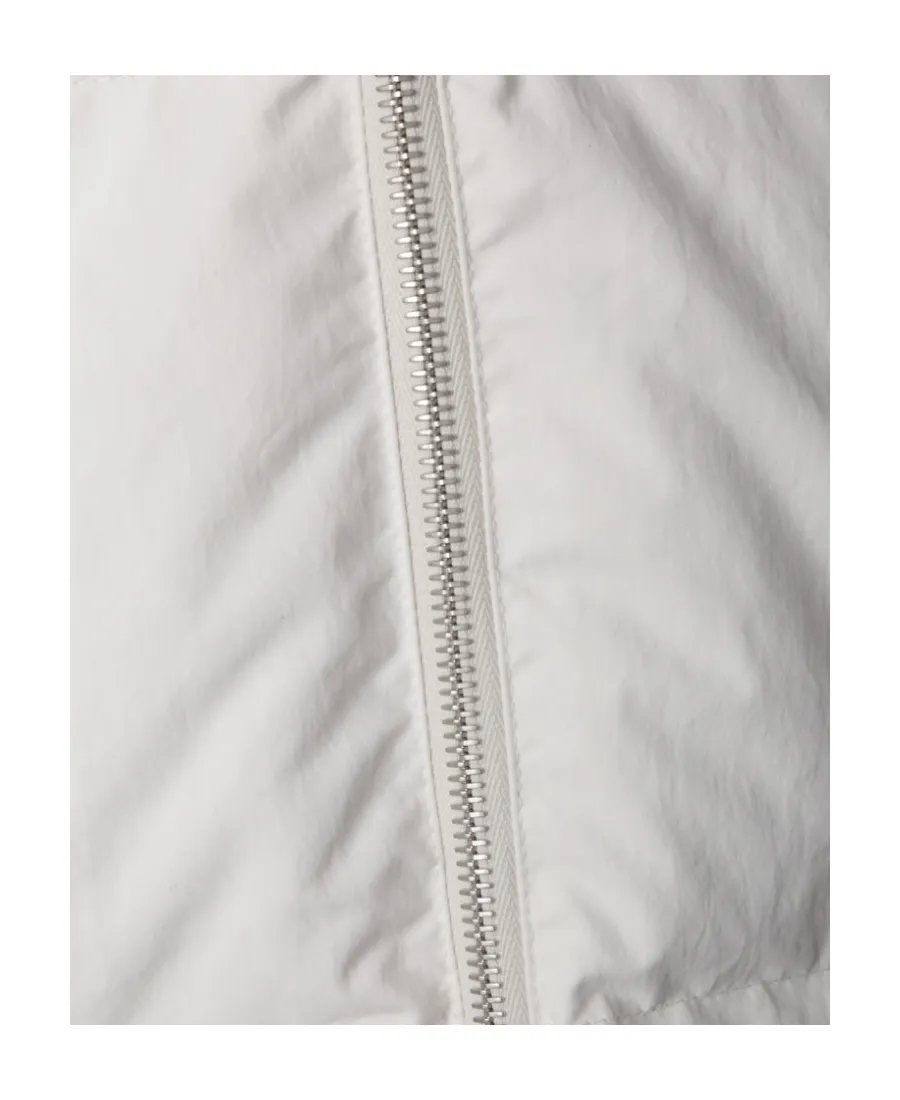 Zip-Up Hooded Down Jacket