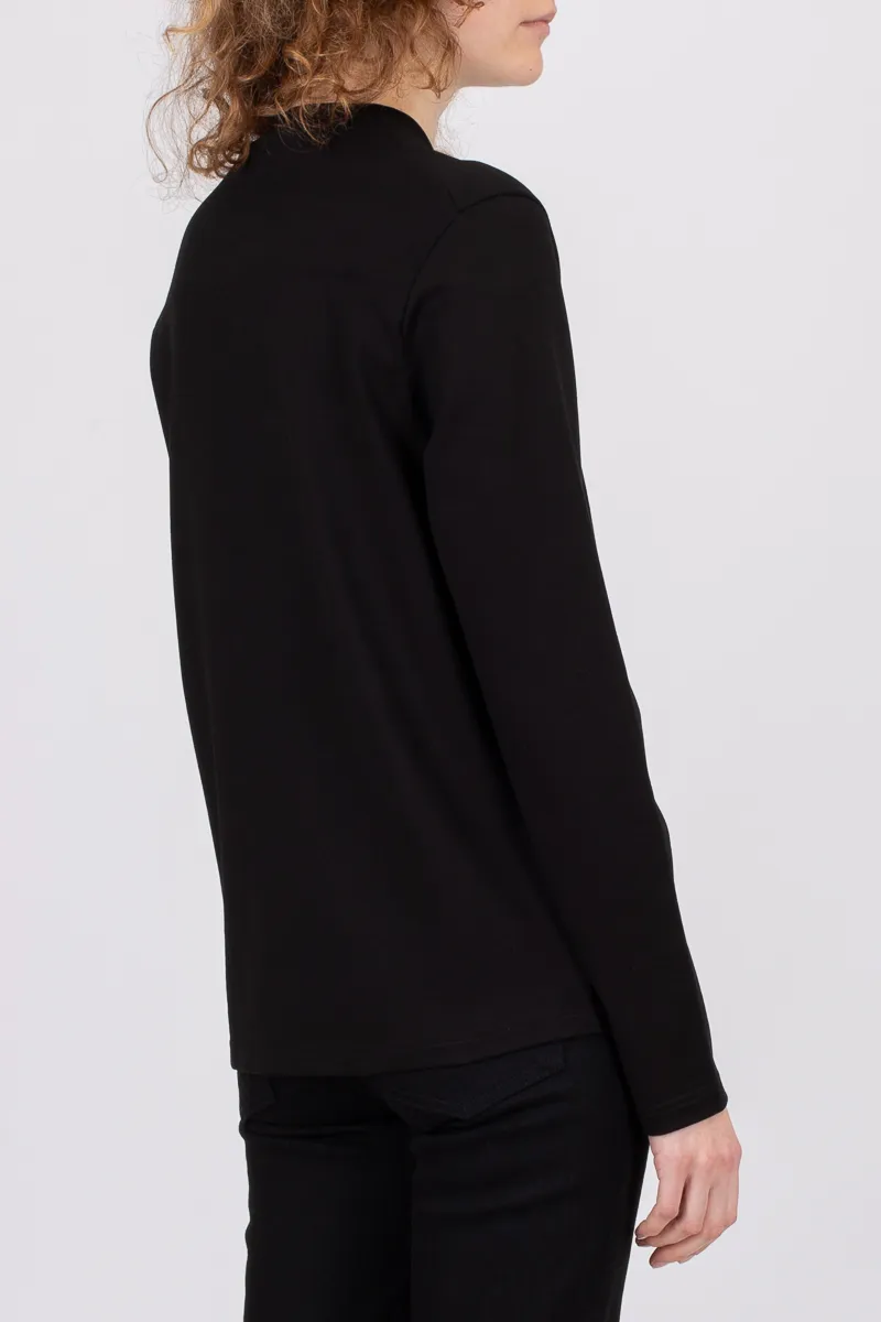 Logo Plaque Long-Sleeved T-Shirt