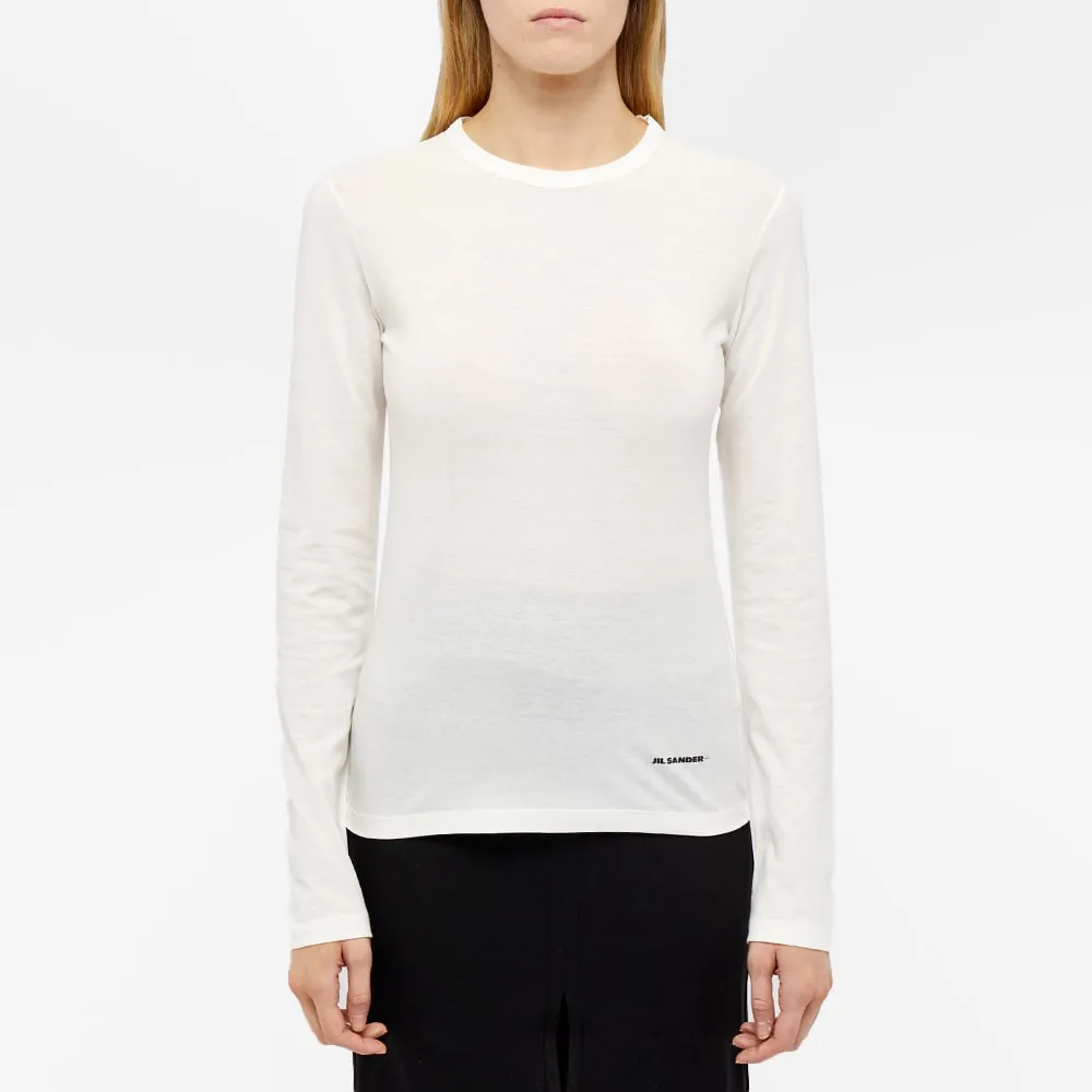 Logo-Print Long-Sleeved T-Shirt