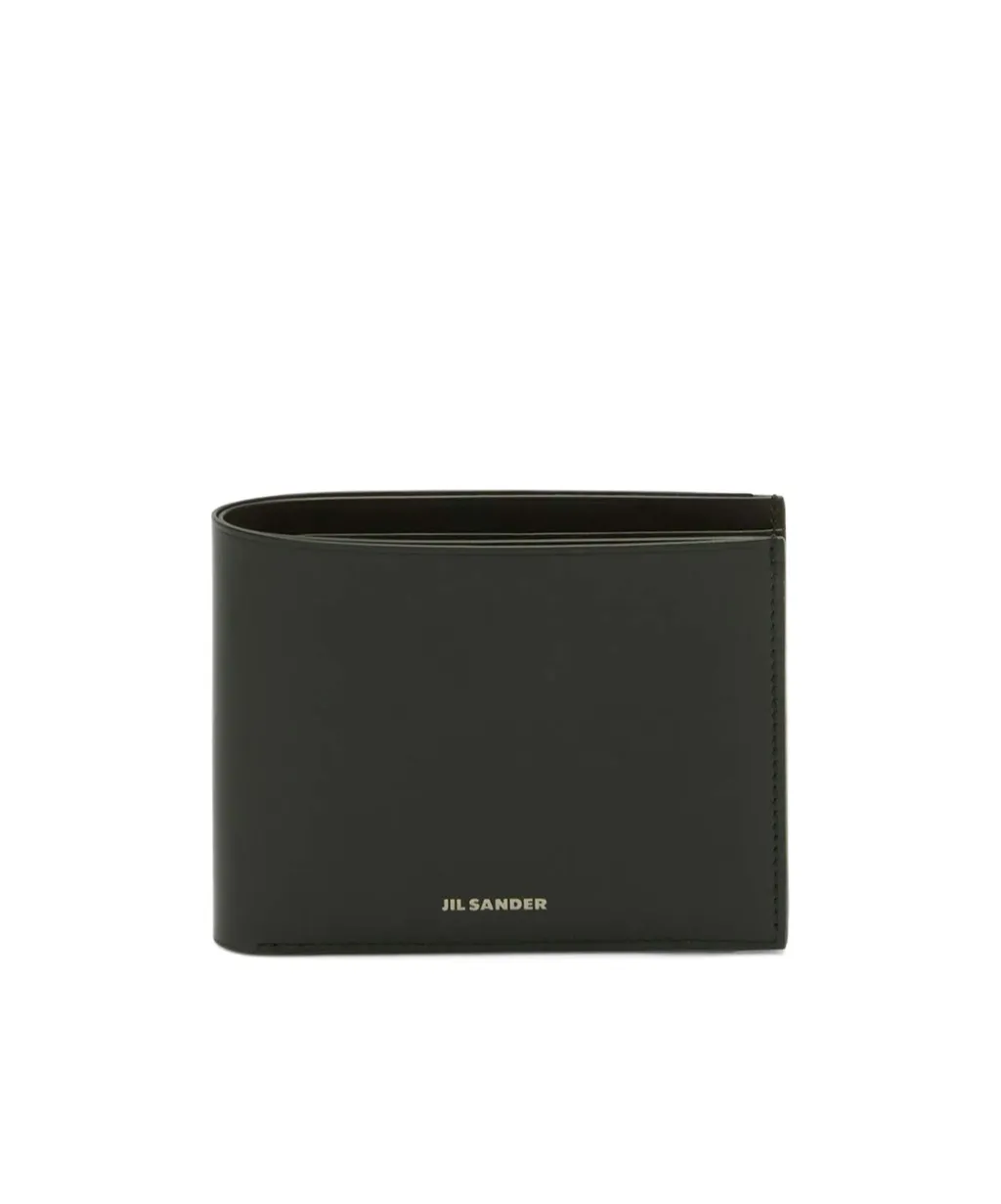 Logo Detailed Bi-Fold Wallet