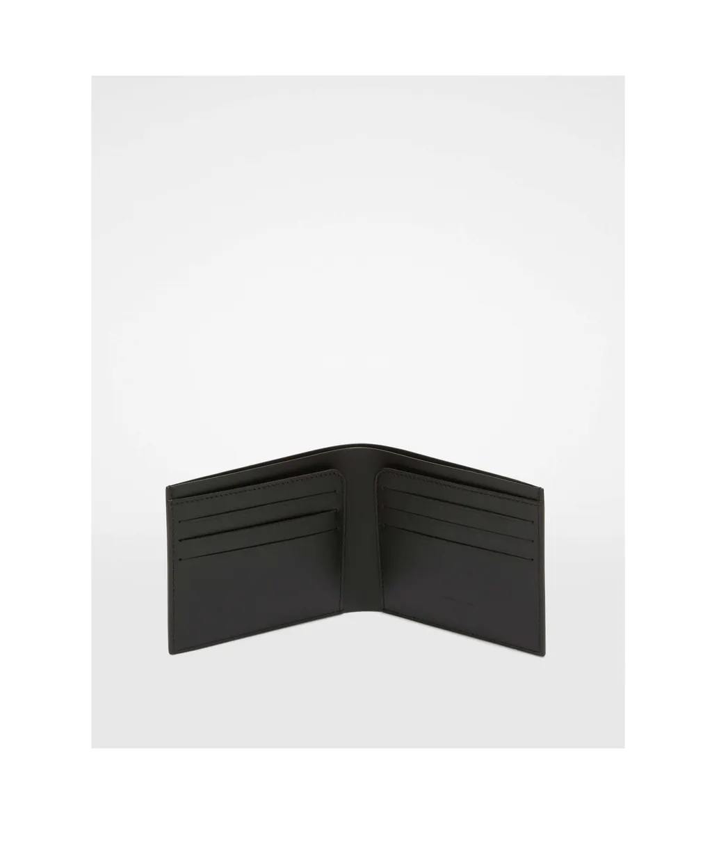 Logo Detailed Bi-Fold Wallet