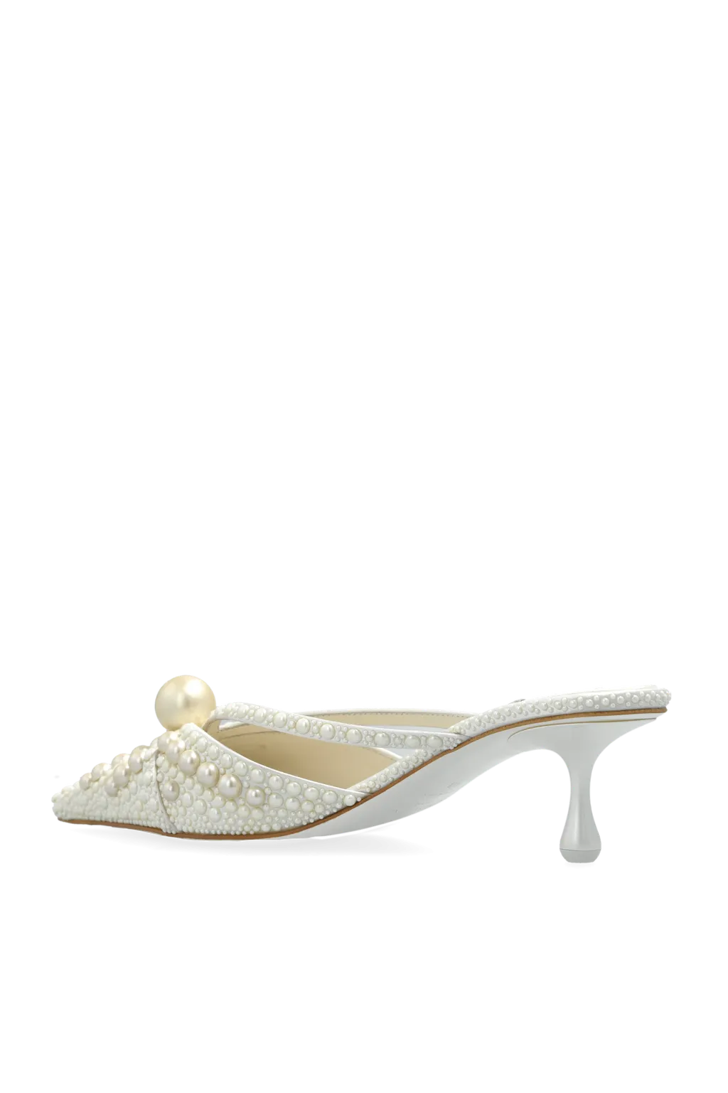 Sana Embellished Criss-Cross Strap Mules