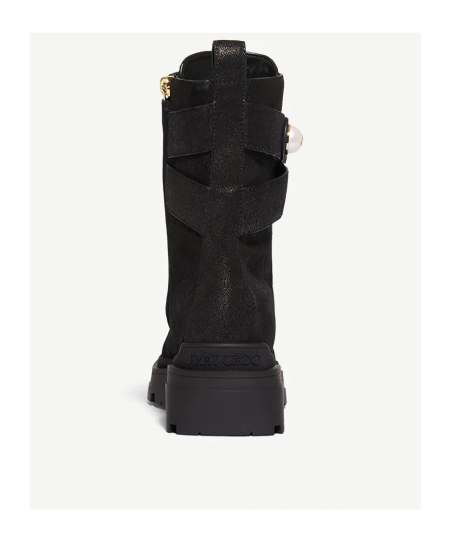 Noemi 45 Lace-Up Ankle Boots