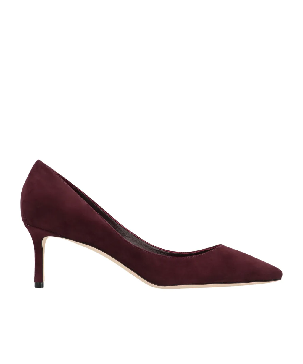 60Mm Romy Suede Pointed-Toe Pumps