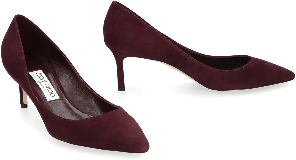 60Mm Romy Suede Pointed-Toe Pumps