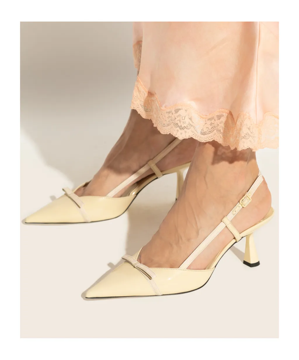 Pointed High-Heeled Sandals