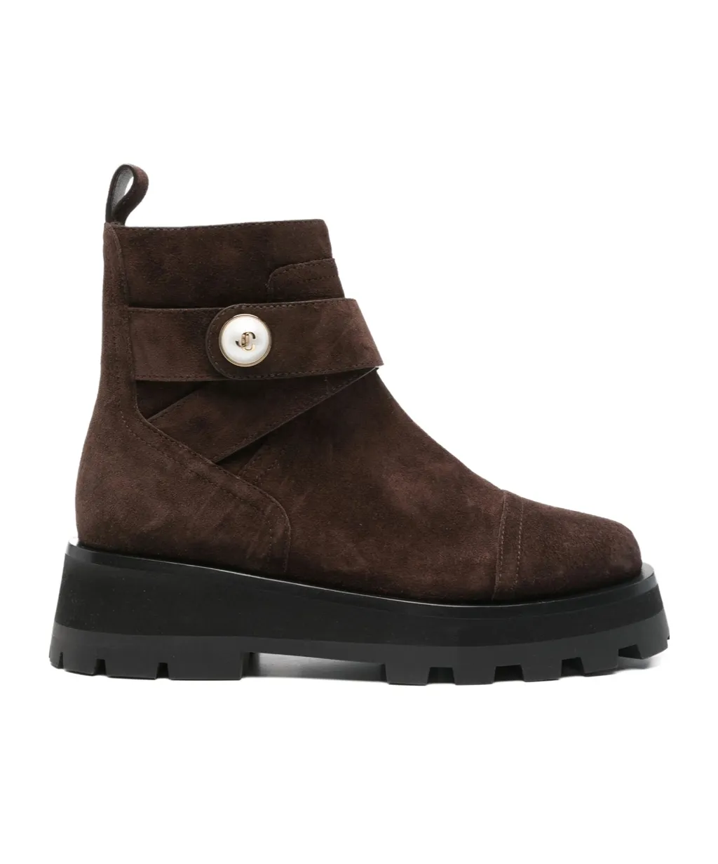 Meena Zipped Ankle Boots