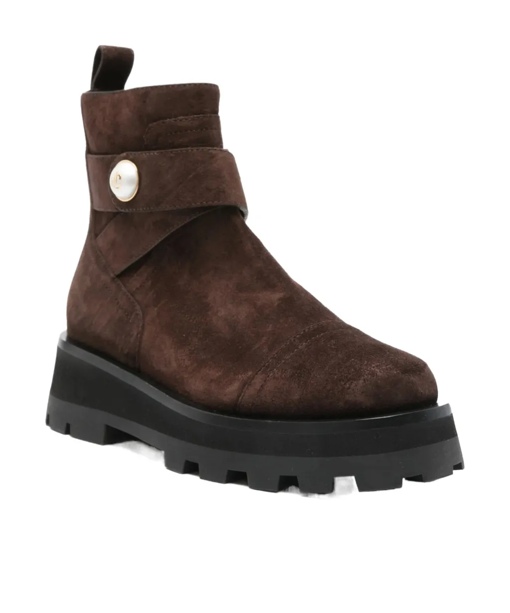 Meena Zipped Ankle Boots