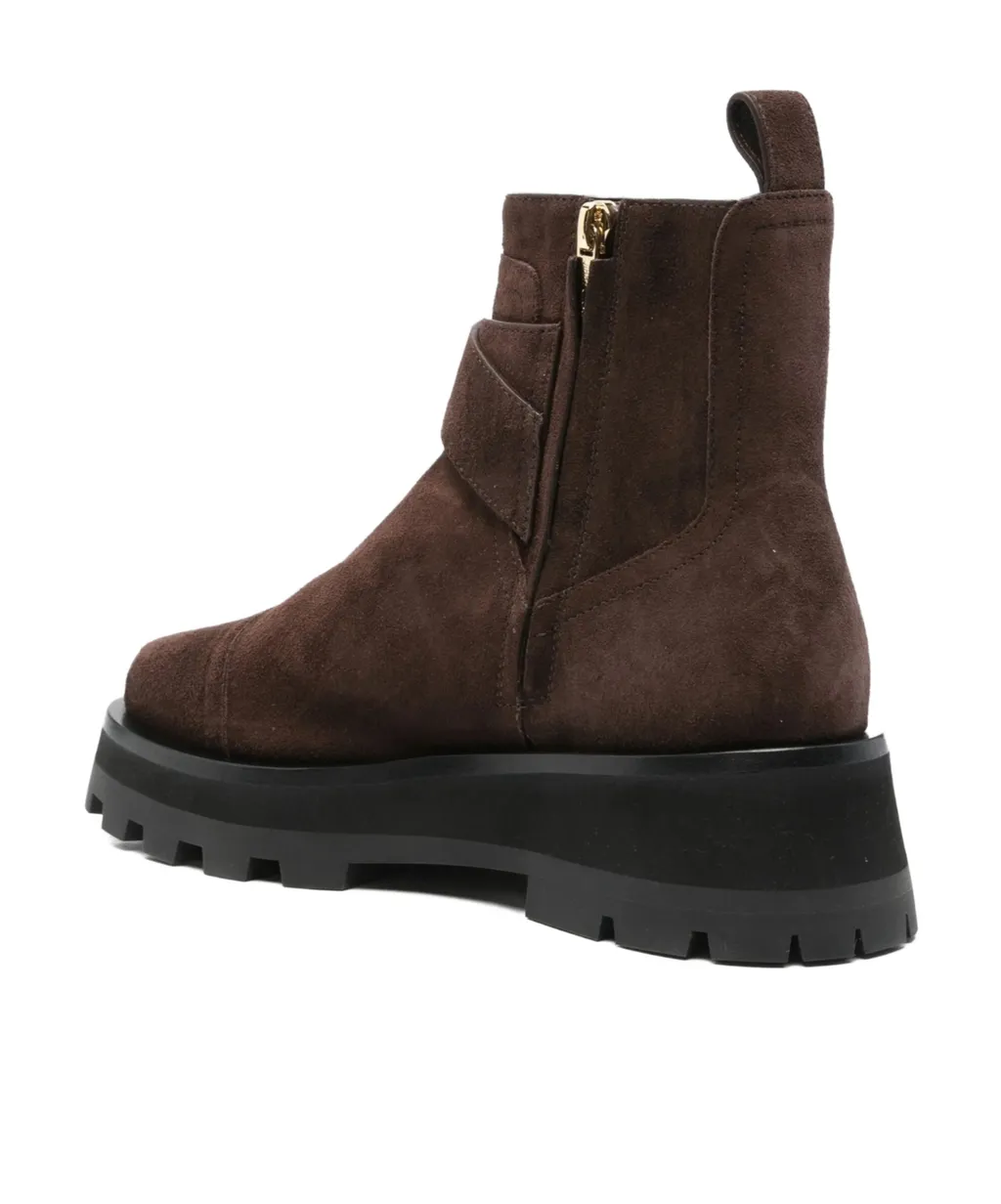 Meena Zipped Ankle Boots
