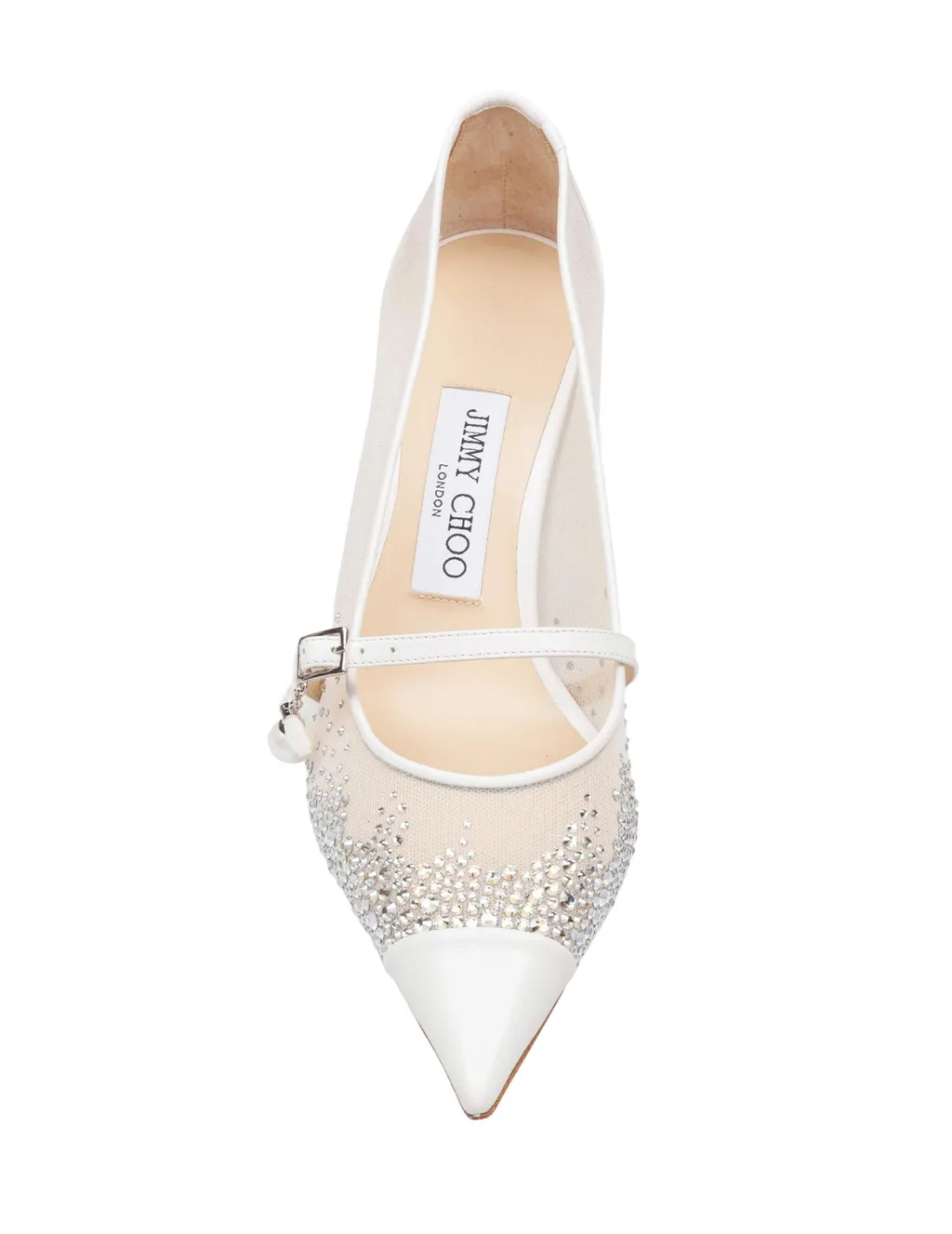 85Mm Aren Crystal-Embellished Mesh Pumps