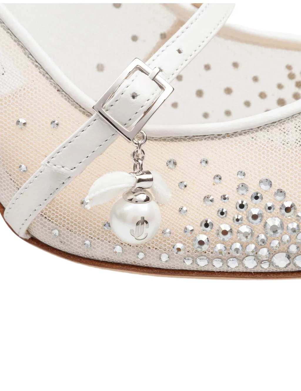 85Mm Aren Crystal-Embellished Mesh Pumps