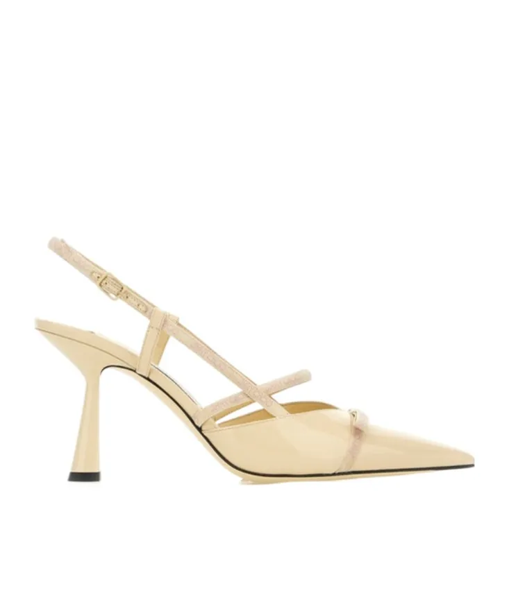 Pointed High-Heeled Sandals
