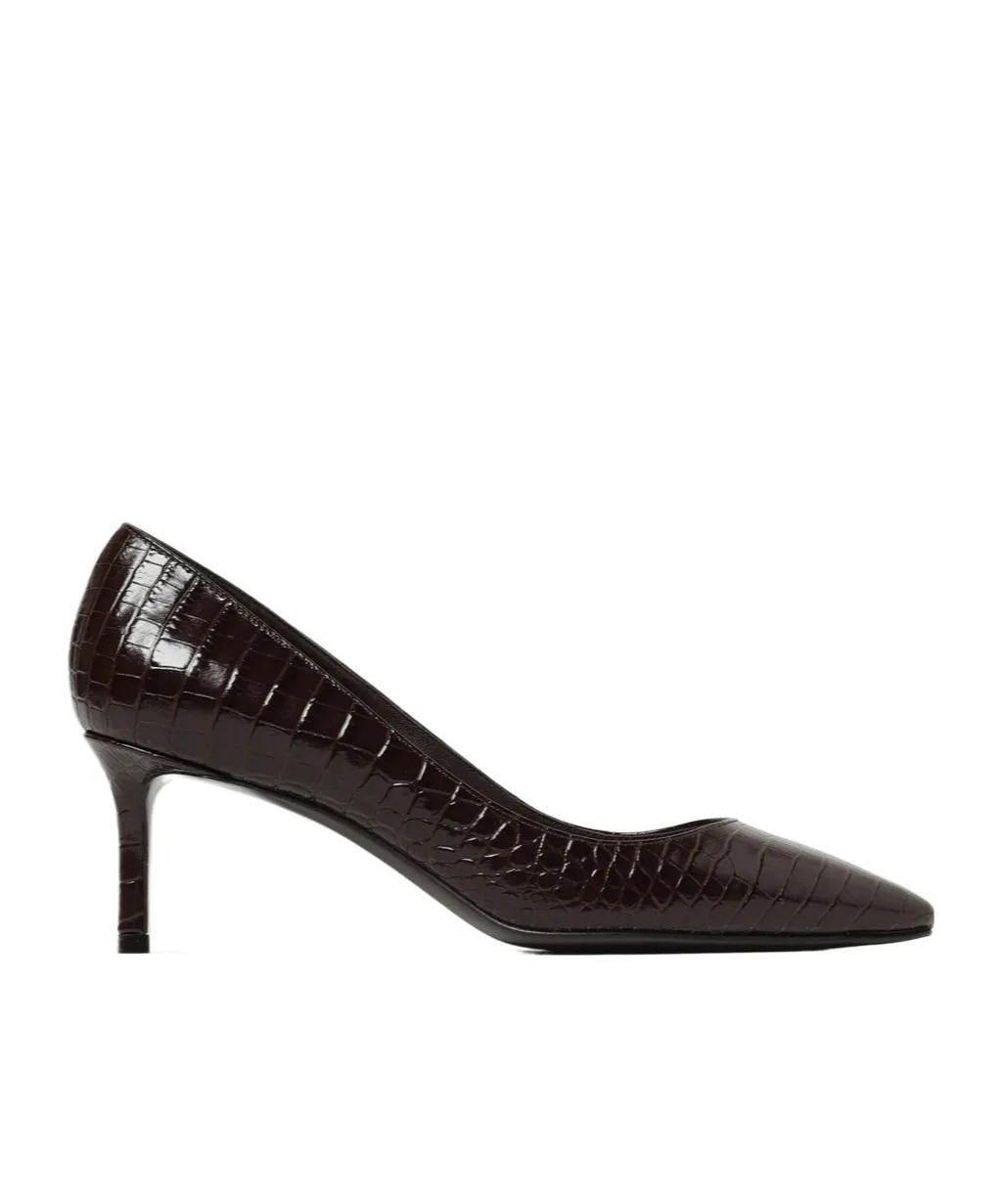 60 Romy Embossed Pumps